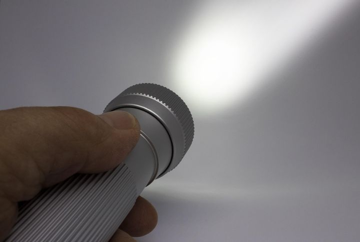 Carry A Flashlight With A Strobe Function