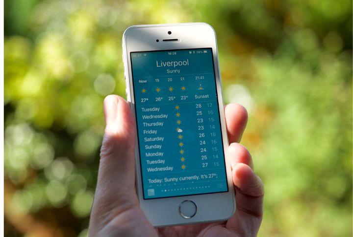 Check The Weather Before Heading Out