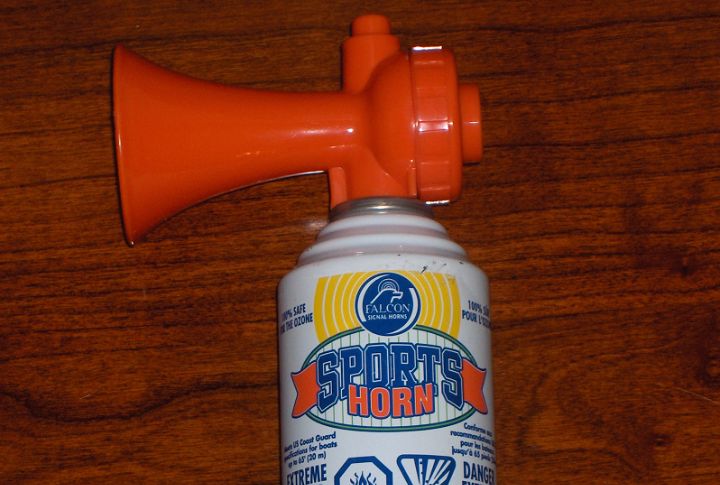 Use An Air Horn If A Coyote Appears