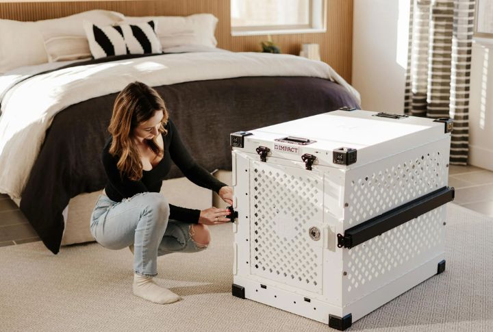 Crate Time Becomes A Safe Retreat, Not A Jail Cell
