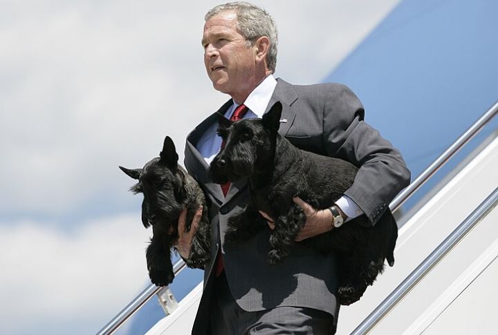 George W. Bush: Barney And Miss Beazley