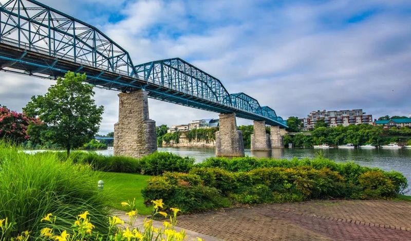 Chattanooga Waterfront and Lookout Mountain