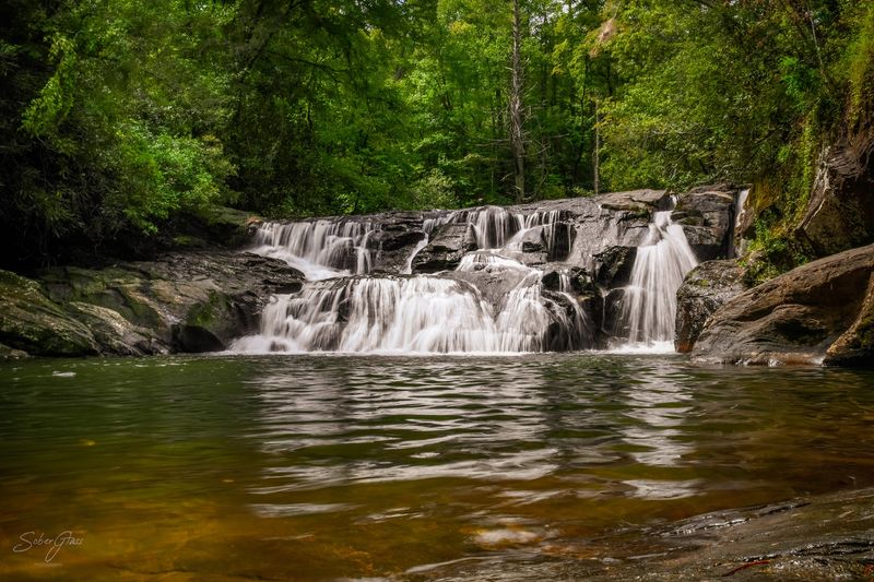 Dukes Creek Falls Swimming Hole - Helen