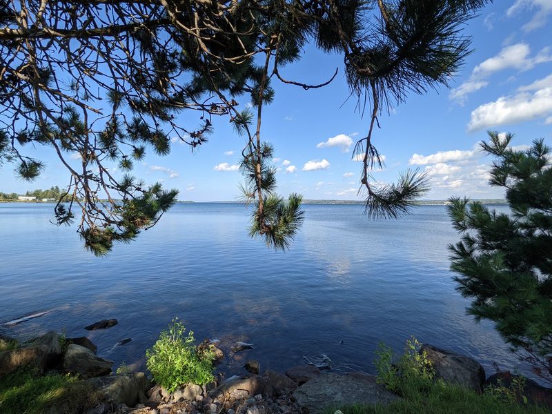 Baraga State Park on Lake Superior