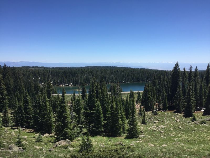 Grand Junction to Grand Mesa: Crag Crest and the Mesa Lakes