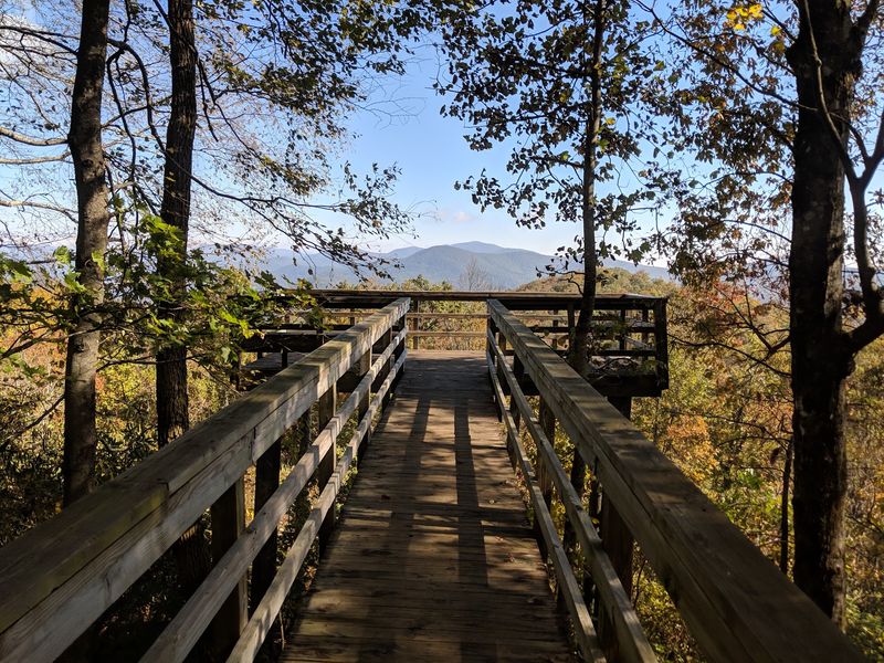 Tennessee Rock Trail at Black Rock Mountain State Park