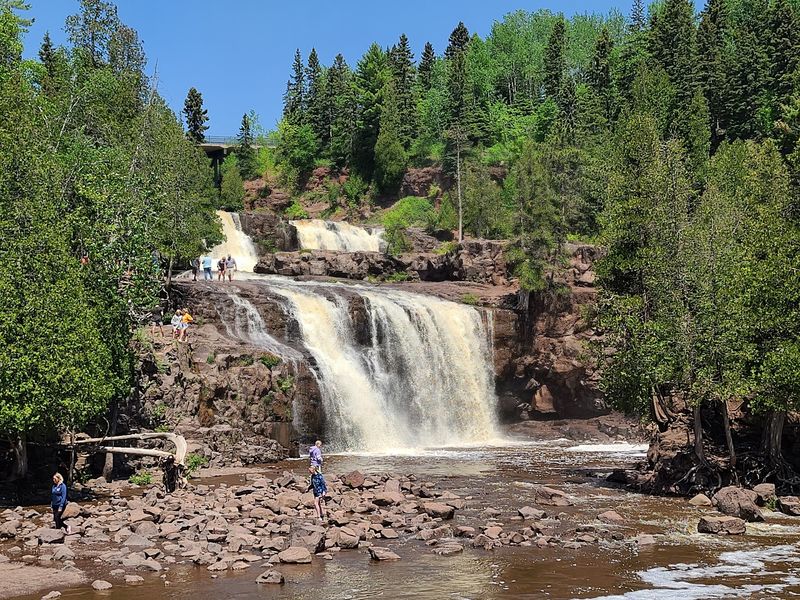 Gooseberry Falls State Park near Two Harbors