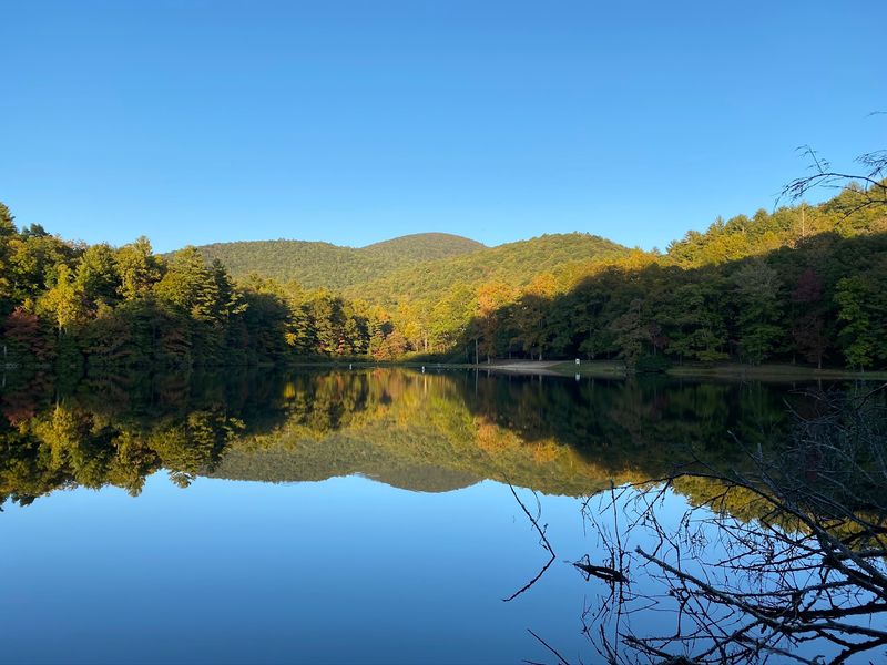 Lake Winfield Scott For A Cooler Mountain Day