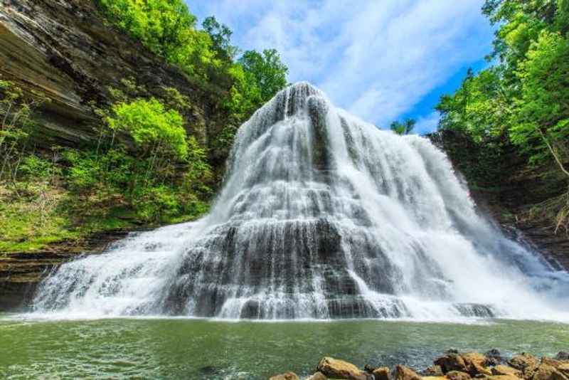 Follow the River Path Through Burgess Falls State Park