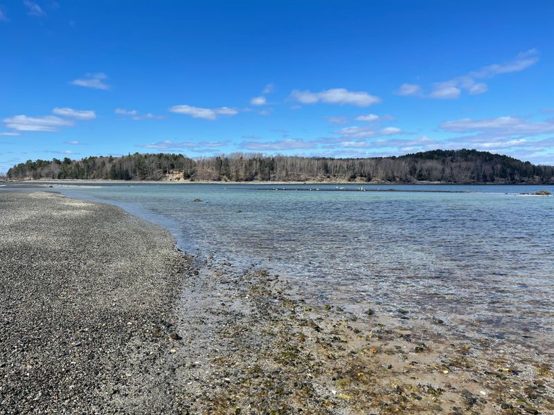Watch for Narrowing Paths Along the Shore
