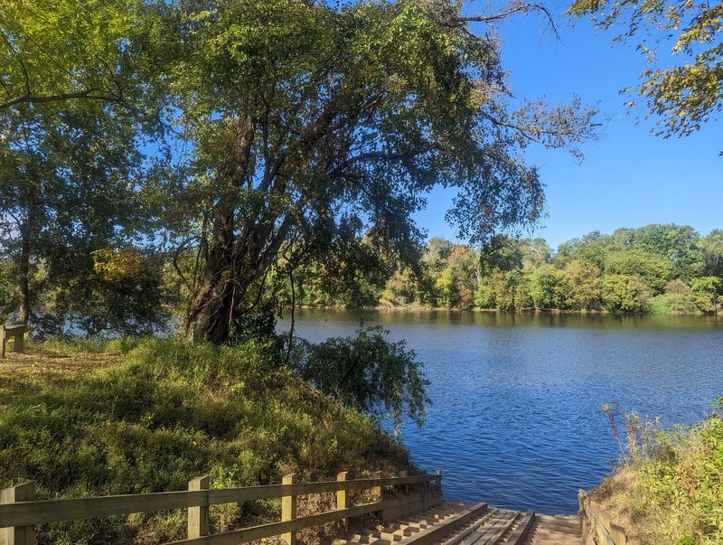 Follow the James River at Powhatan State Park