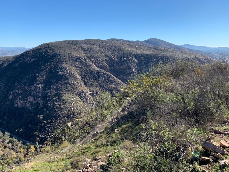 Fortuna Mountains Loop, San Diego