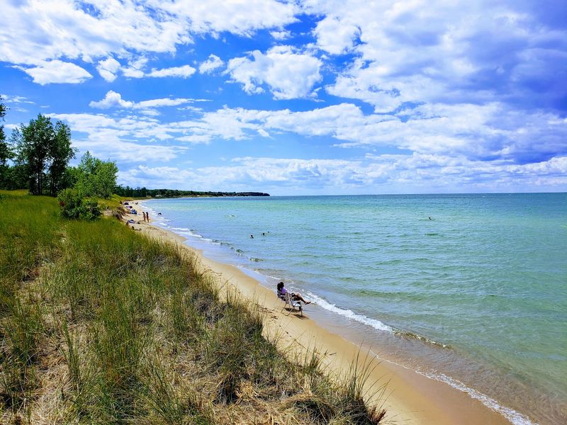 Port Crescent State Park on Lake Huron