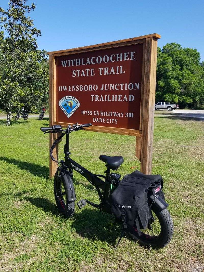 Bike or walk the Withlacoochee State Trail