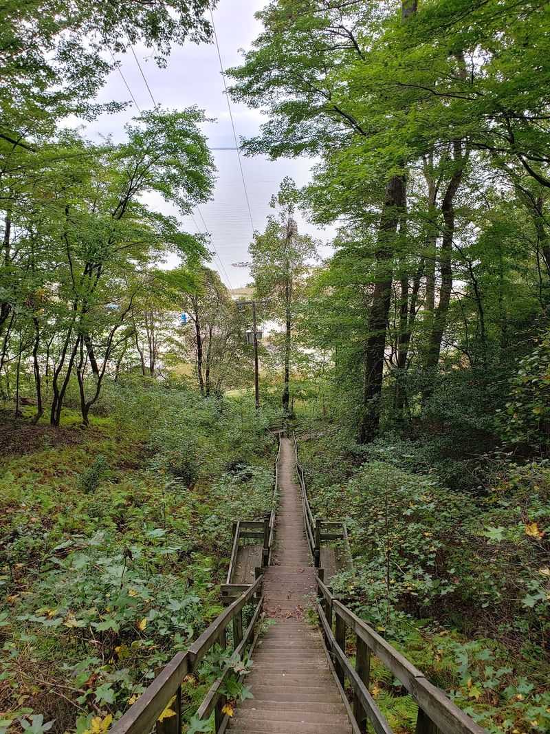 Take the Beach Trail at Westmoreland State Park