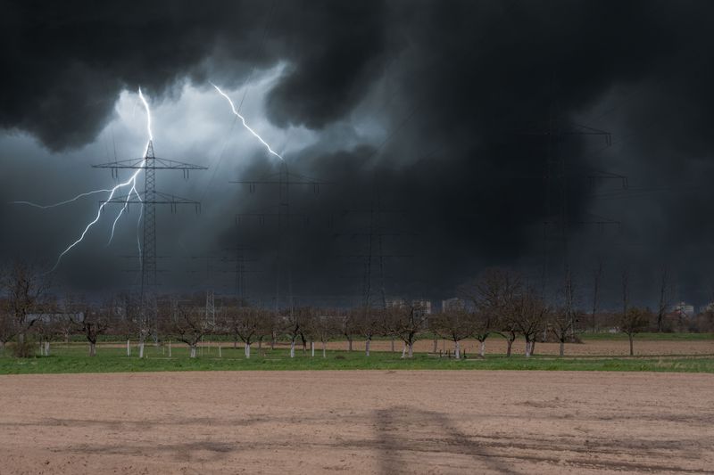 Lightning And Downed Power Lines Create Extra Risks