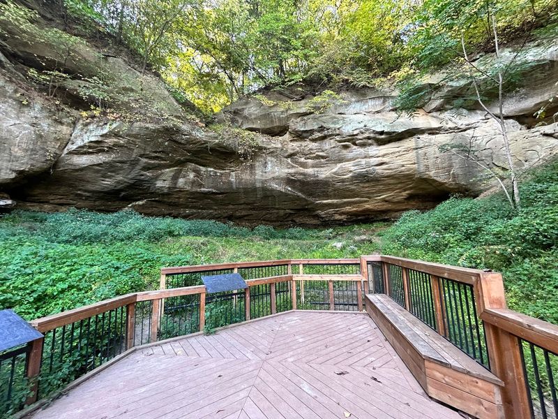 Indian Cave State Park, Shubert