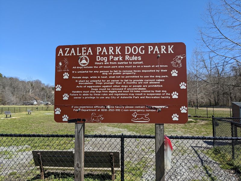 Azalea Park Dog Park, Asheville