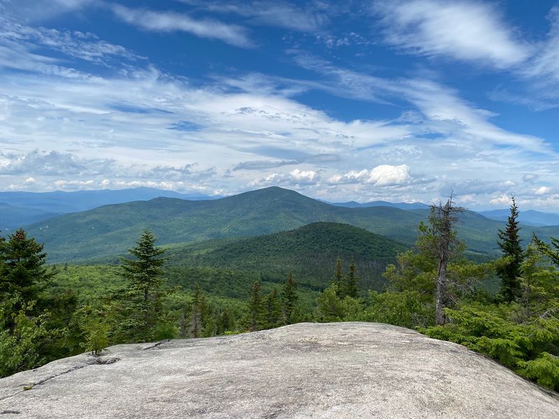 Black Cap Trail: Valley Panorama Near North Conway