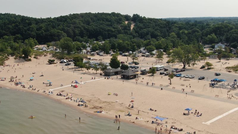 Charles Mears State Park Has a Pet-Friendly Beach