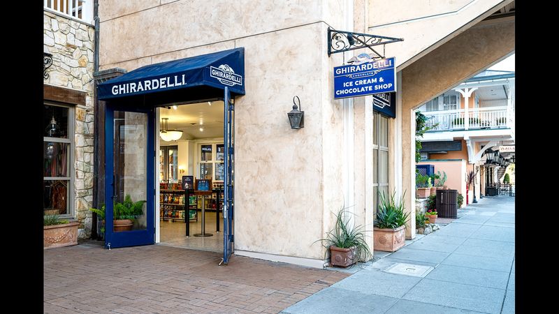 Ghirardelli Ice Cream Shop in Monterey