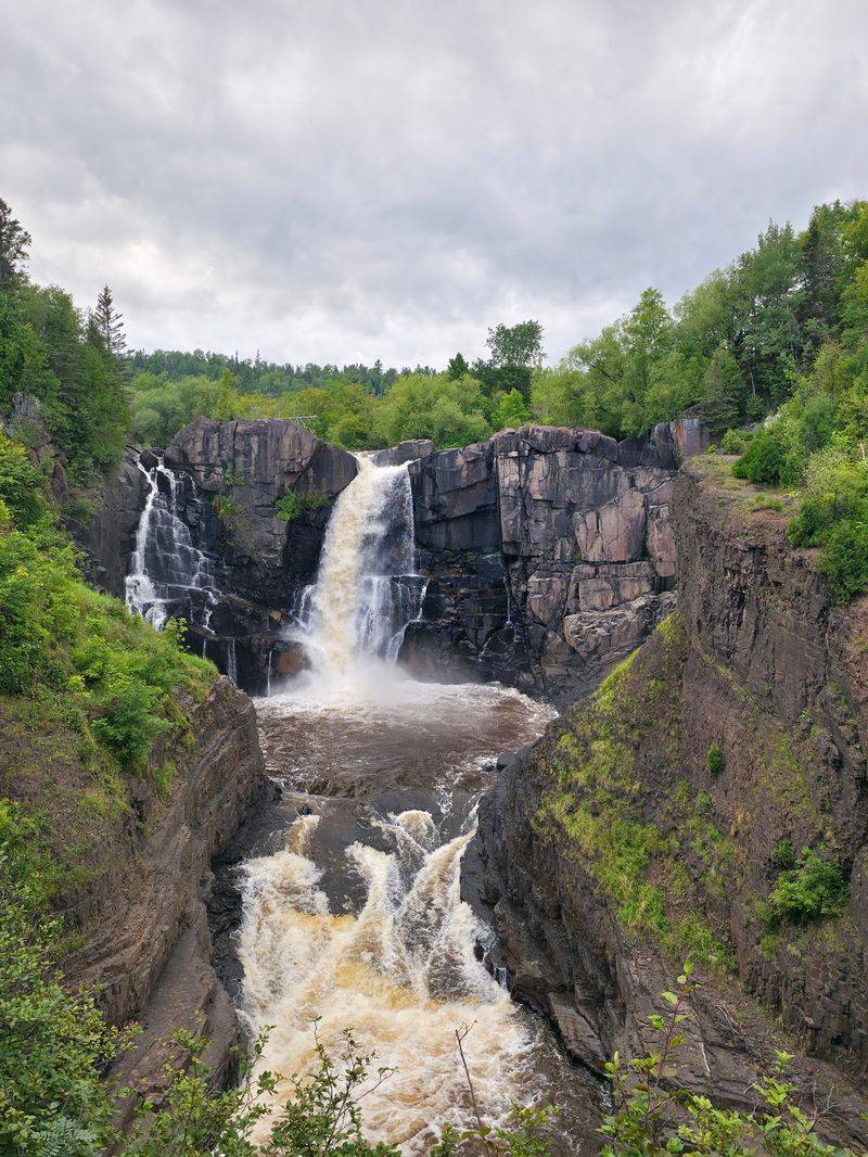 Grand Portage State Park near the Canadian border