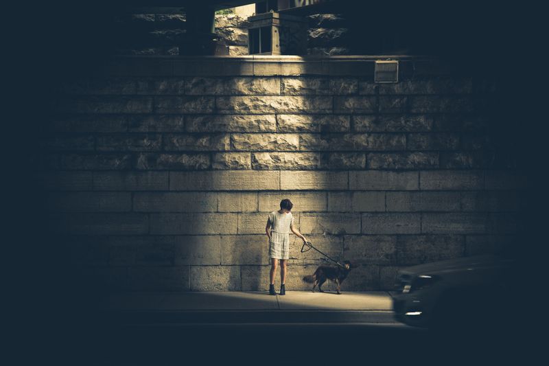Use A Flashlight After Dark