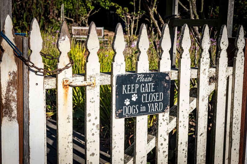 Ask Guests to Keep Doors and Gates Securely Closed