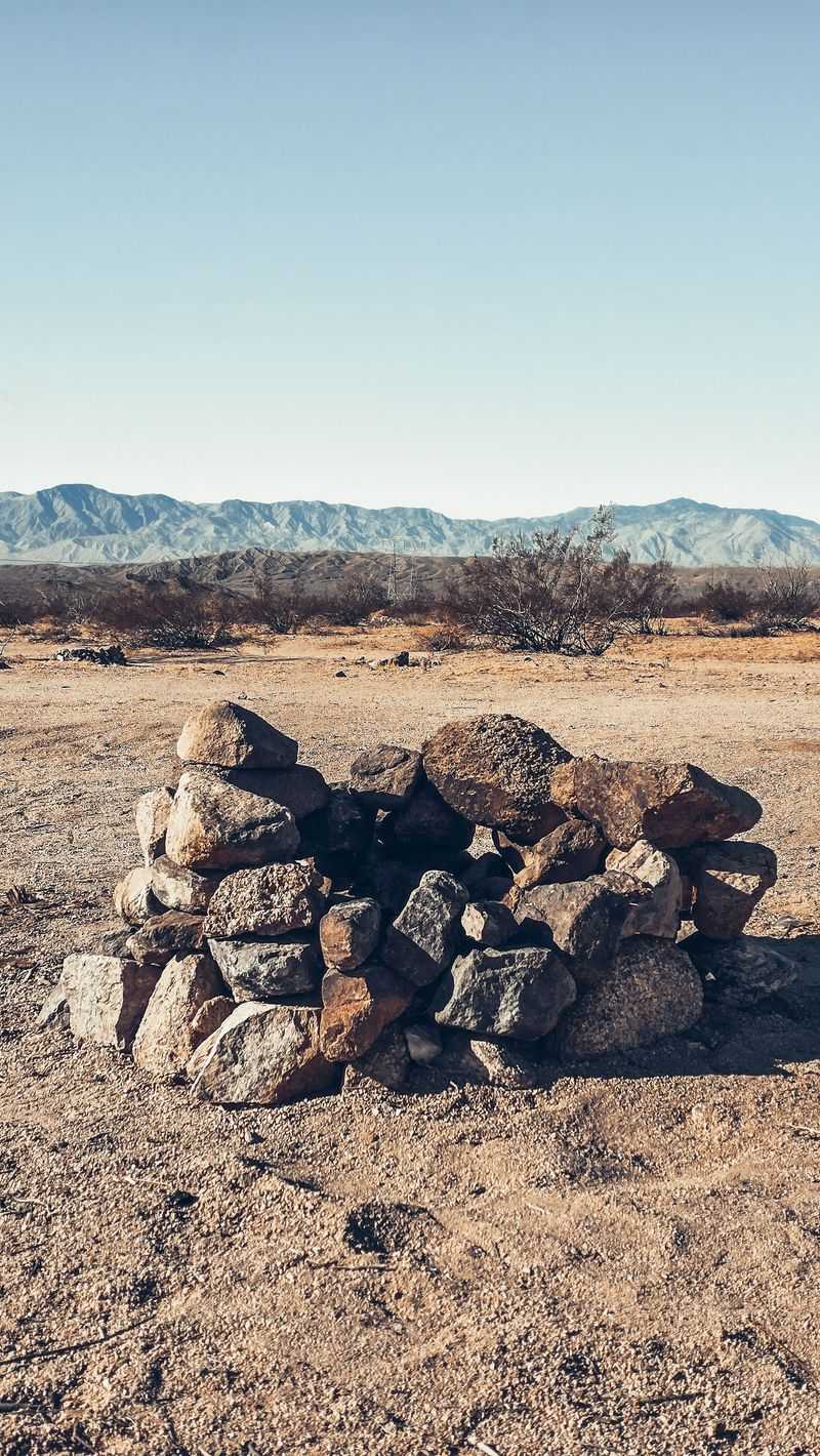 Holes and rock piles are off limits
