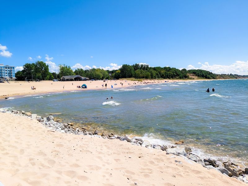 First Street Dog Beach, Manistee