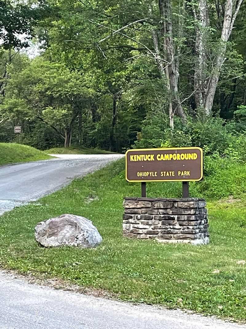Kentuck Campground at Ohiopyle State Park