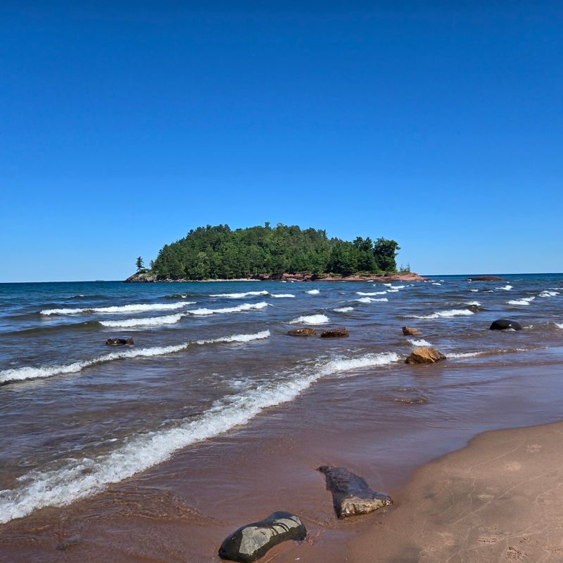 Little Presque Isle for a More Natural Beach Day