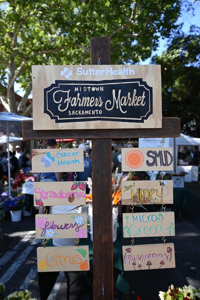 Midtown Farmers Market in Sacramento