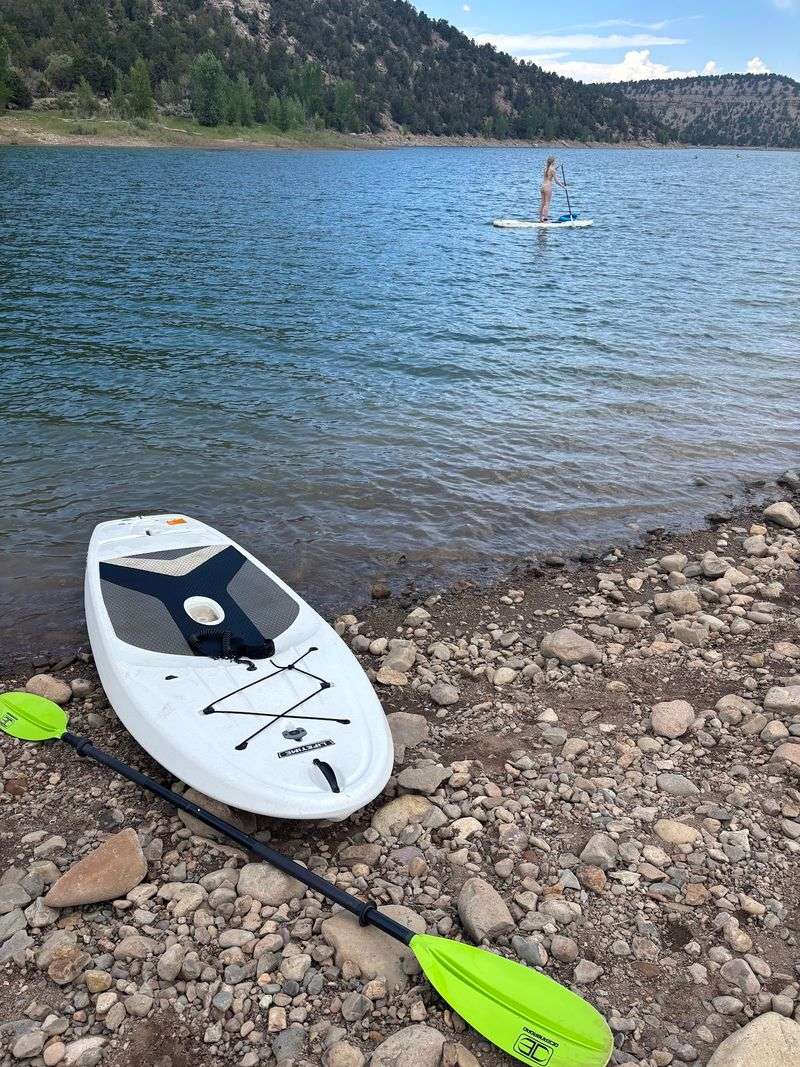 Paddleboard Ridgway Reservoir