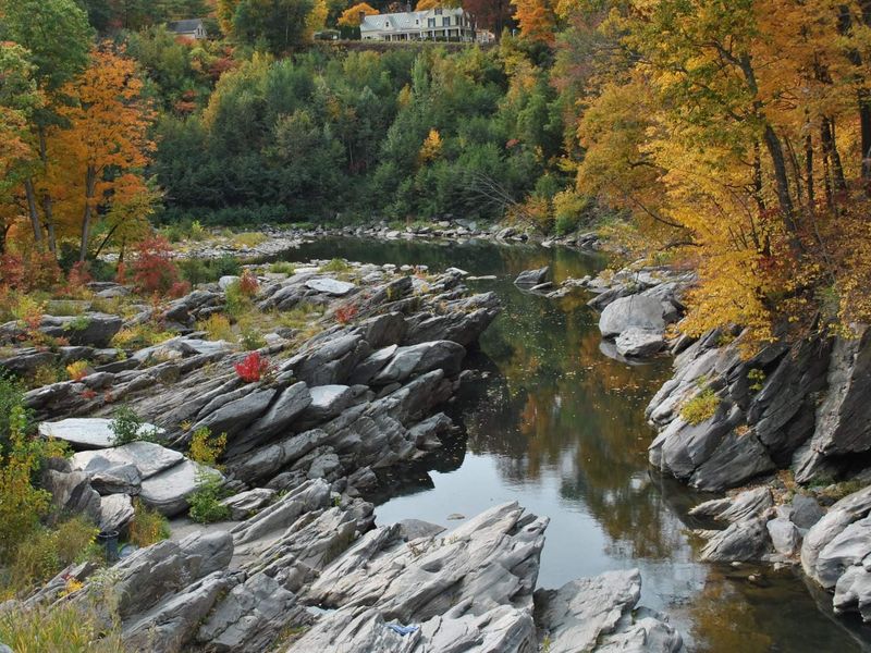 Village Riverbanks in Woodstock