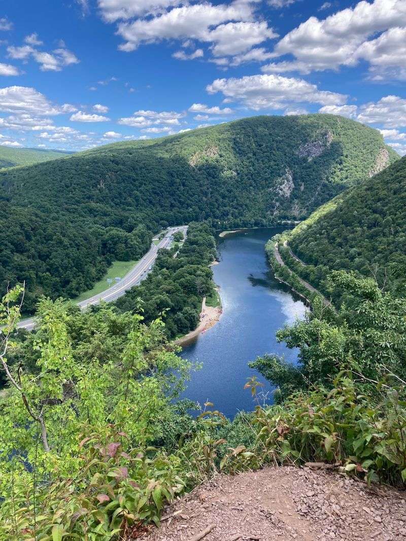 Delaware Water Gap And The Mount Minsi Trail