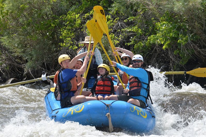Go rafting on the Arkansas River