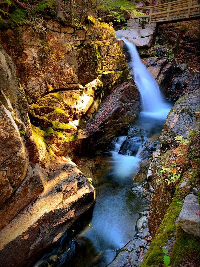 Sabbaday Falls Trail: The Punchbowl Payoff