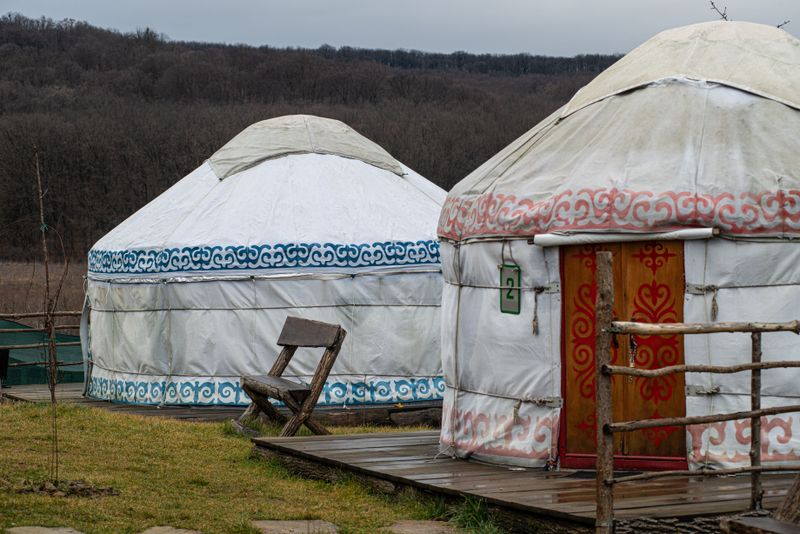 Only Certain Cabins And Yurts Take Pets