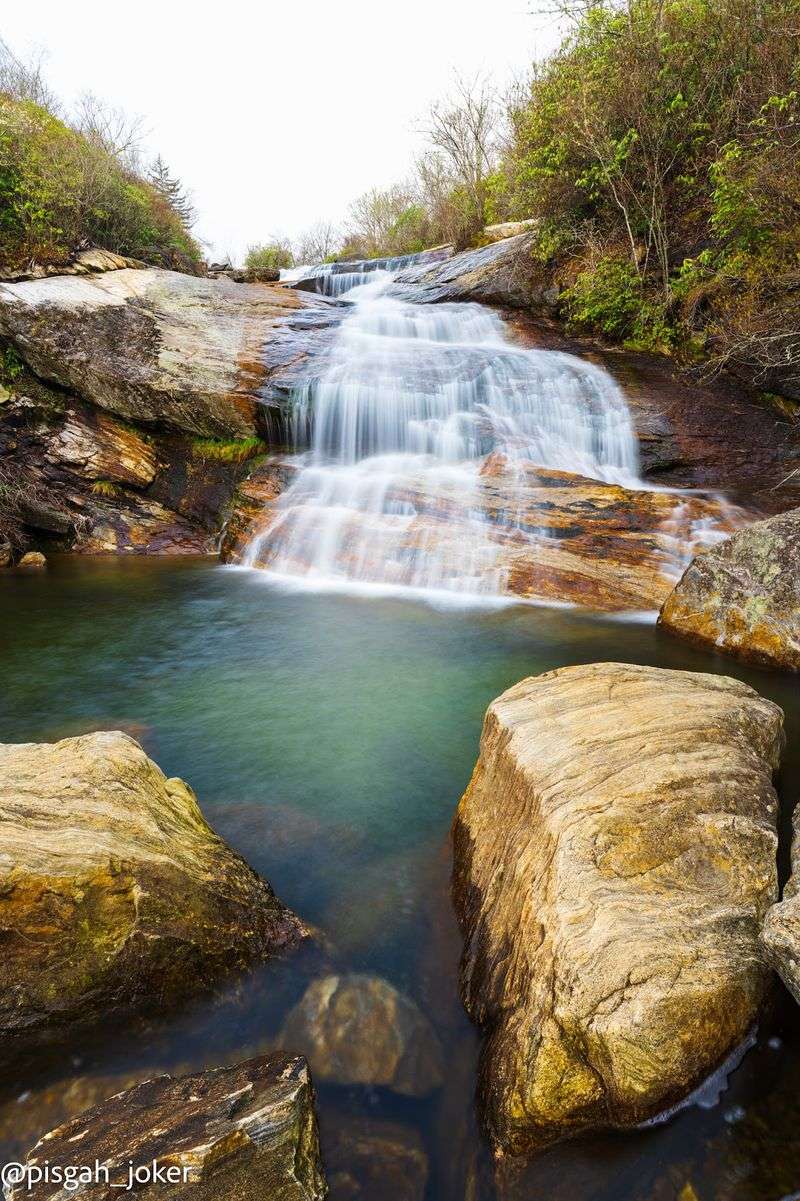 Graveyard Fields Lower Falls, Blue Ridge Parkway