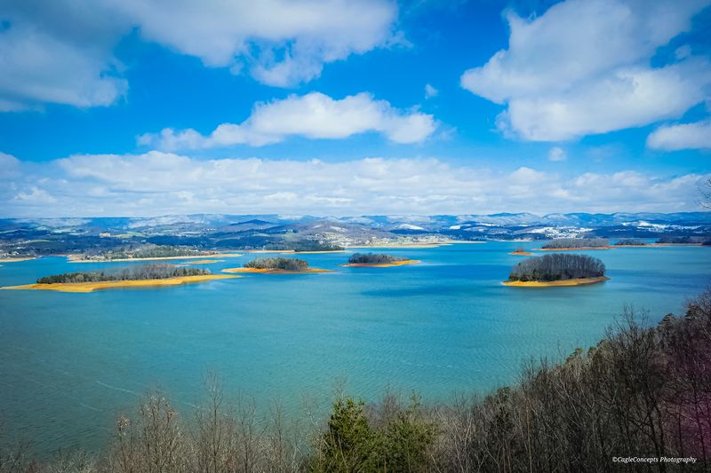 Catch Cherokee Lake Views at Panther Creek State Park