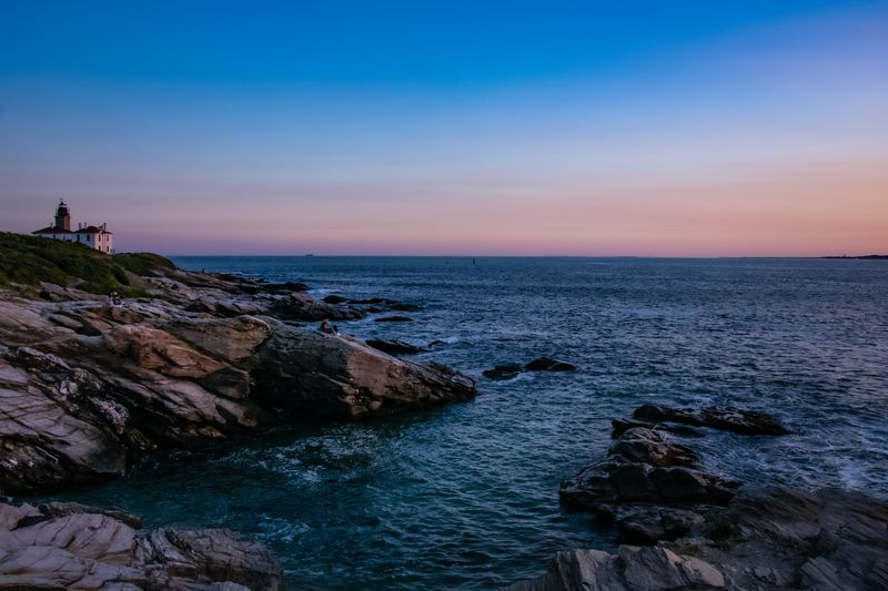 Rocky Coves Rarely Offer A Gentle Slope In