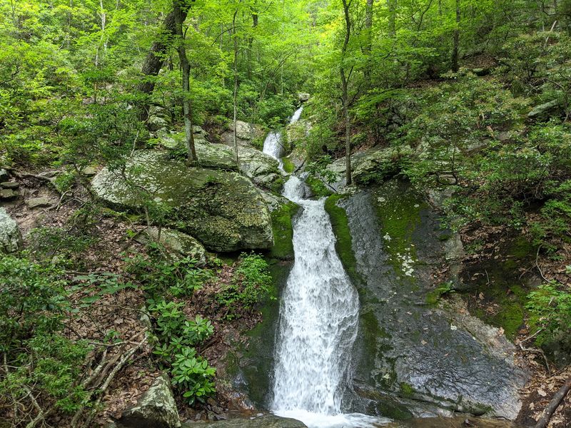 Hike to Blue Suck Falls at Douthat State Park