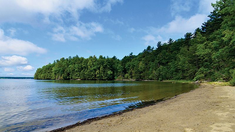 Cruise Along the Roads Near Lake Champlain