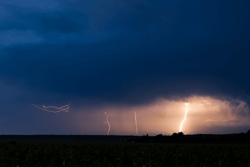 Storms Can Arrive With Little Warning