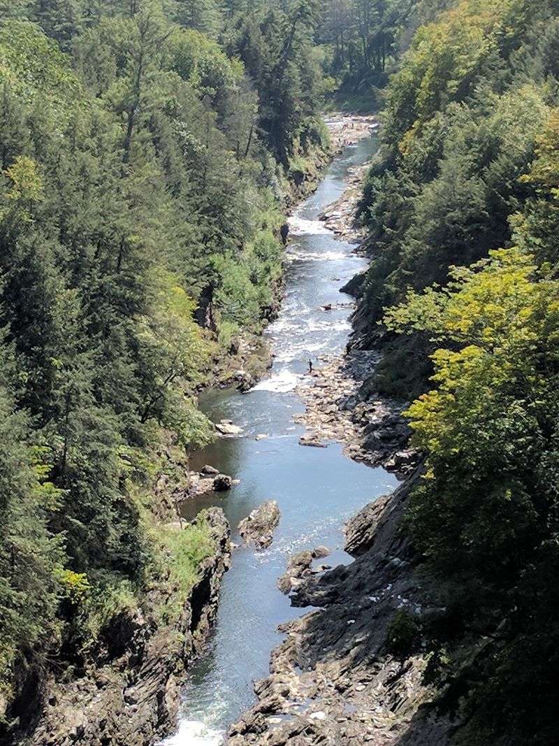 Quechee Gorge and the Ottauquechee