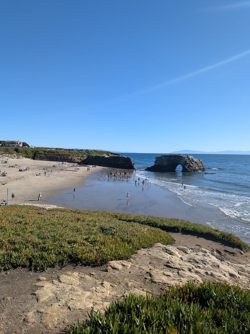 Natural Bridges State Beach Outside Paved and Picnic Areas