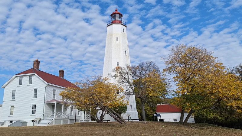 Sandy Hook Lighthouse And Fort Hancock Grounds, Highlands