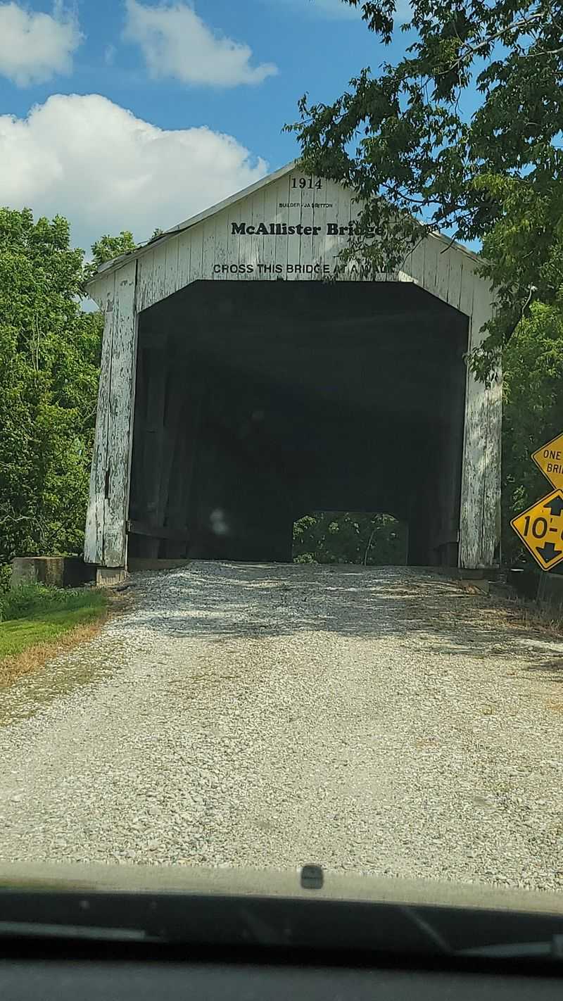 McAllister Covered Bridge With an Off-Leash Payoff