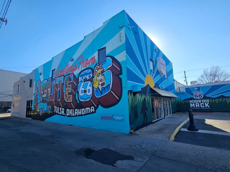 Meadow Gold Mack's Route 66 Outpost, Tulsa